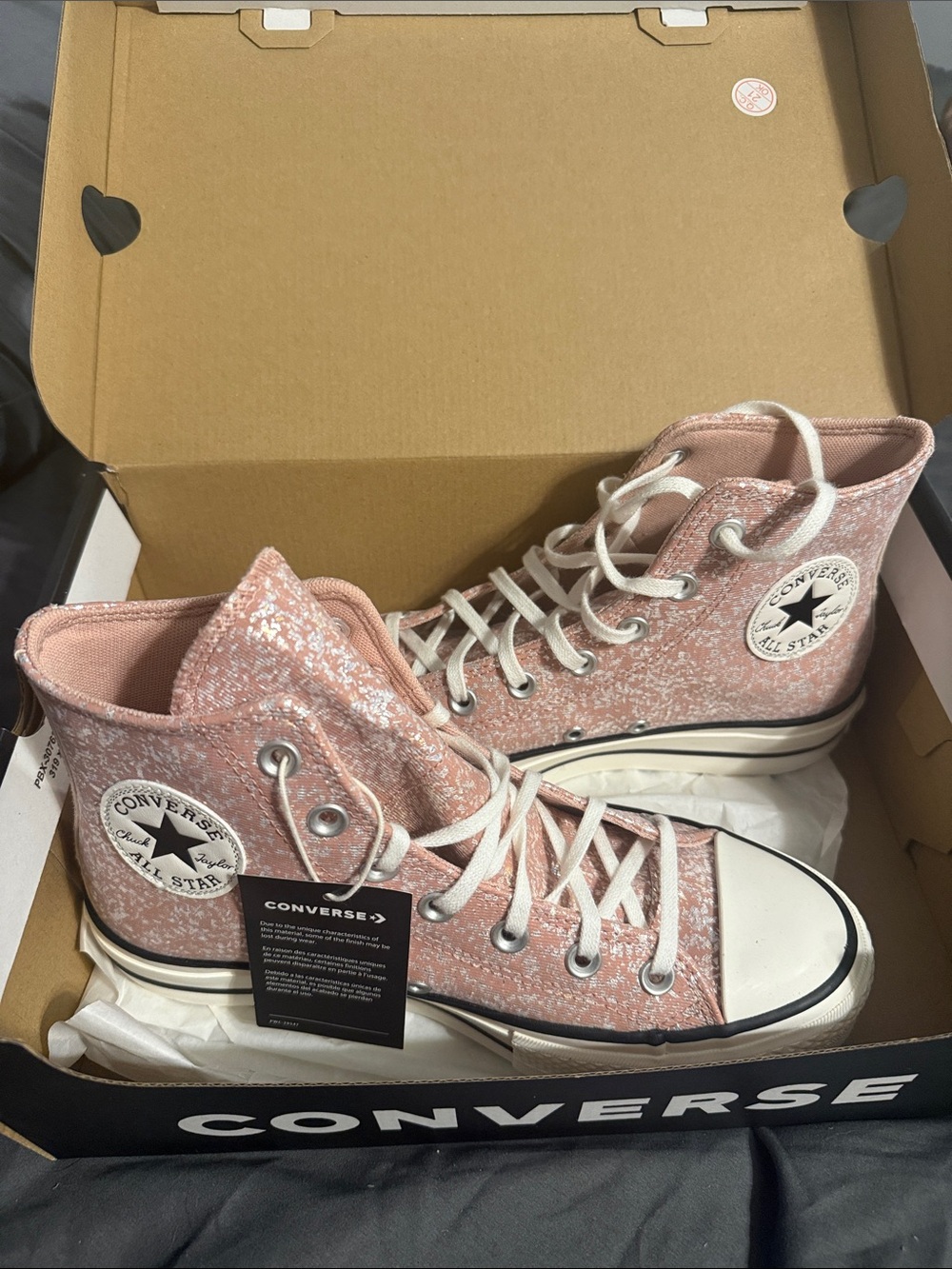 Converse Women’s Dusty Pink High-Top Chuck Taylor Sneakers